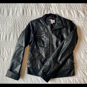 Xhilaration Faux Leather Jacket